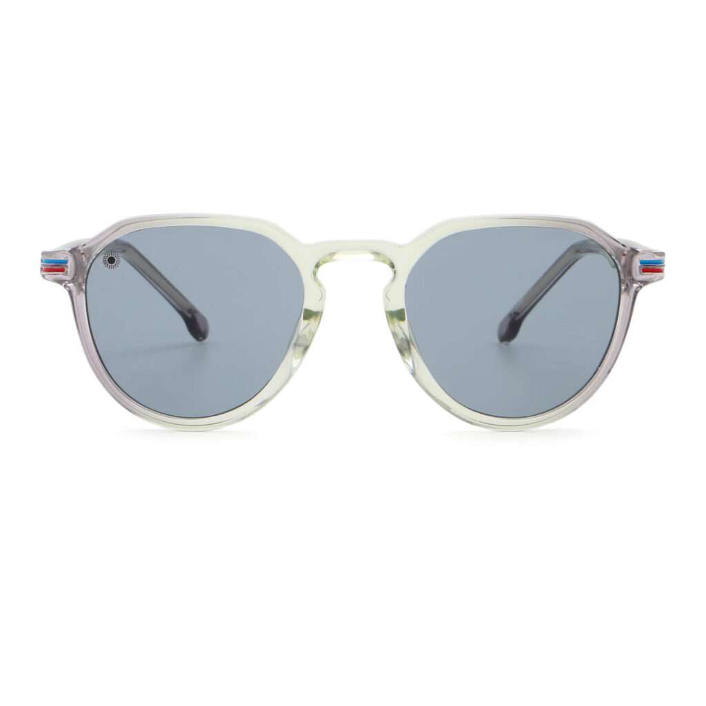 C5 Transparent green & grey / light blue